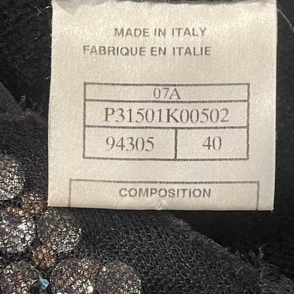 Chanel CASHMERE SWEATER and Silk Elegantly Pleated Skirt - Picture 12 of 16